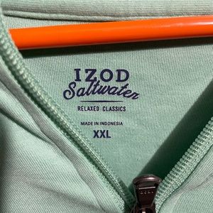 Izod long sleeve 1/4 zip golf pullover 2XL